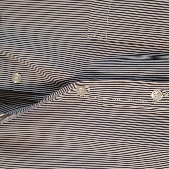 Classic blue and white striped blouse - Picture 3 of 5